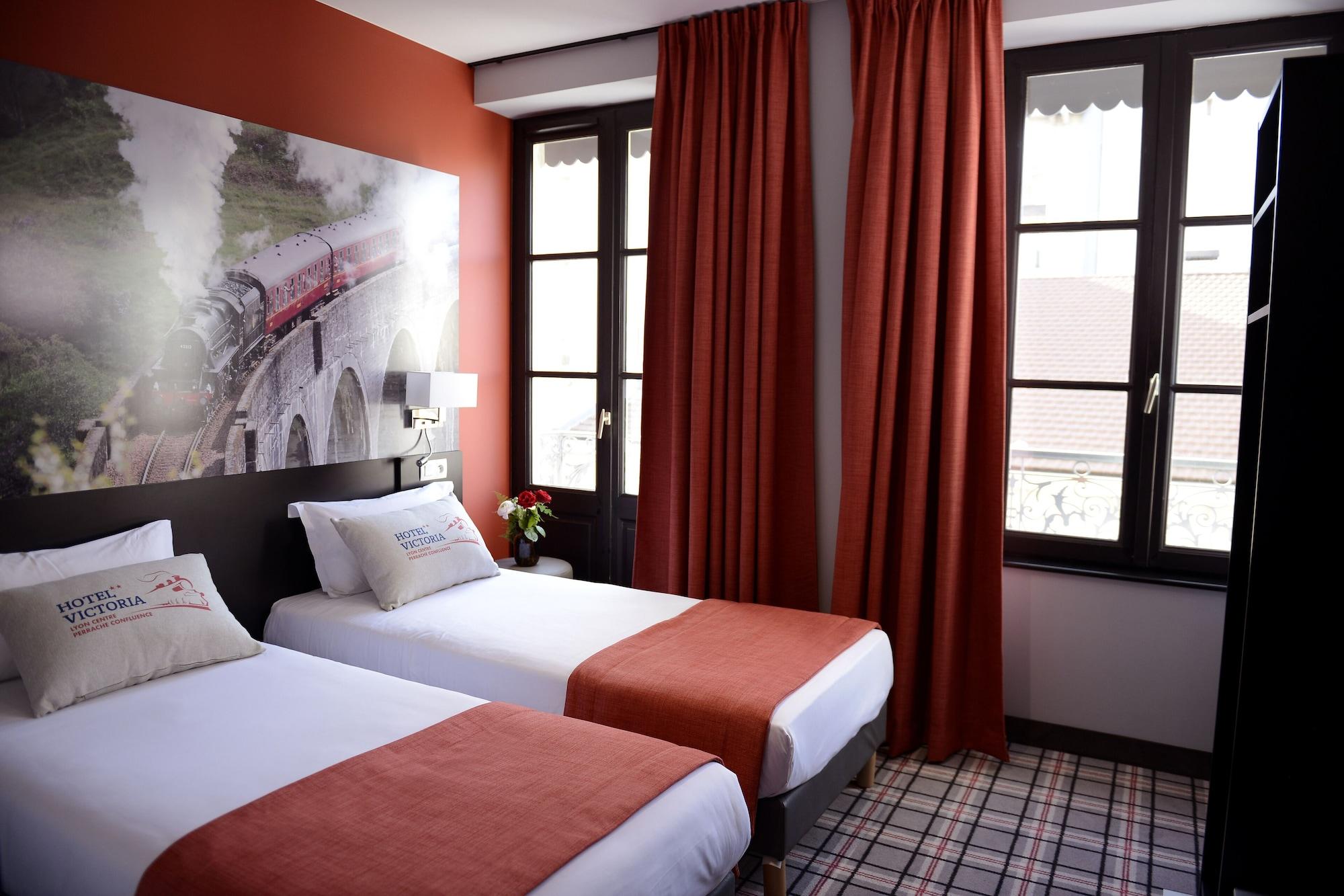 Hotel Victoria Lyon Perrache Confluence Eksteriør billede