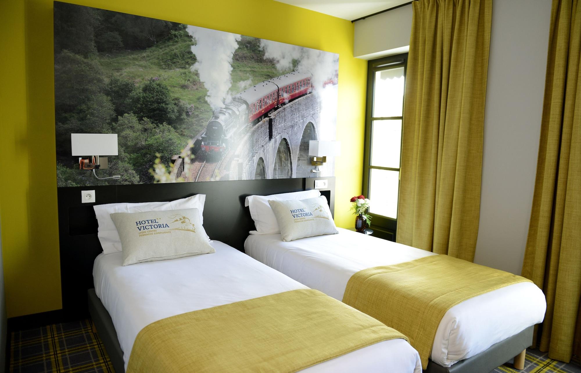 Hotel Victoria Lyon Perrache Confluence Eksteriør billede