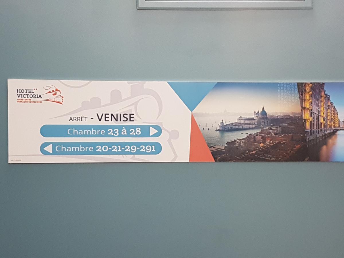 Hotel Victoria Lyon Perrache Confluence Eksteriør billede
